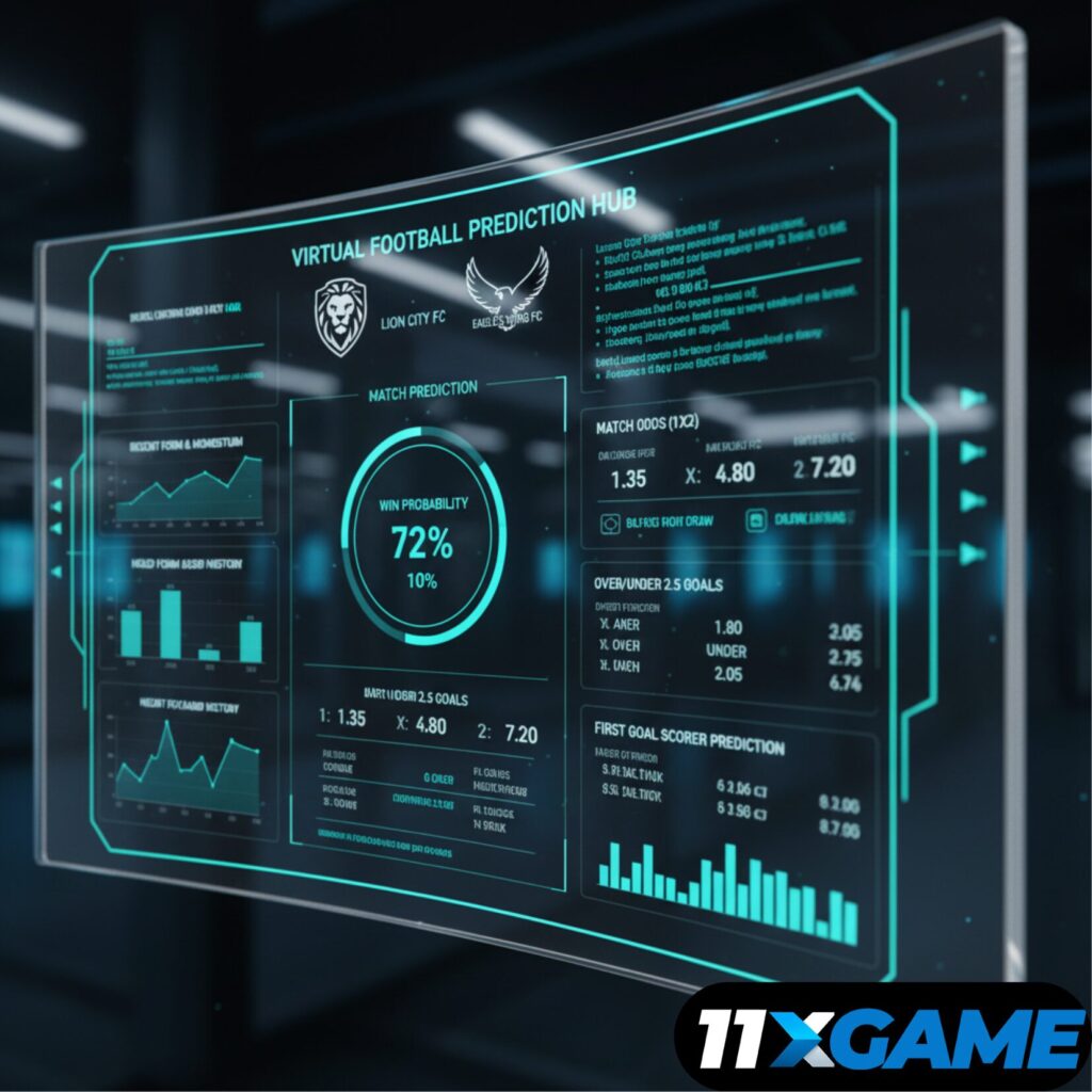 virtual football betting predication