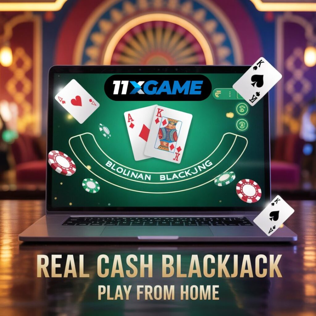 how to play blackjack for real cash in India