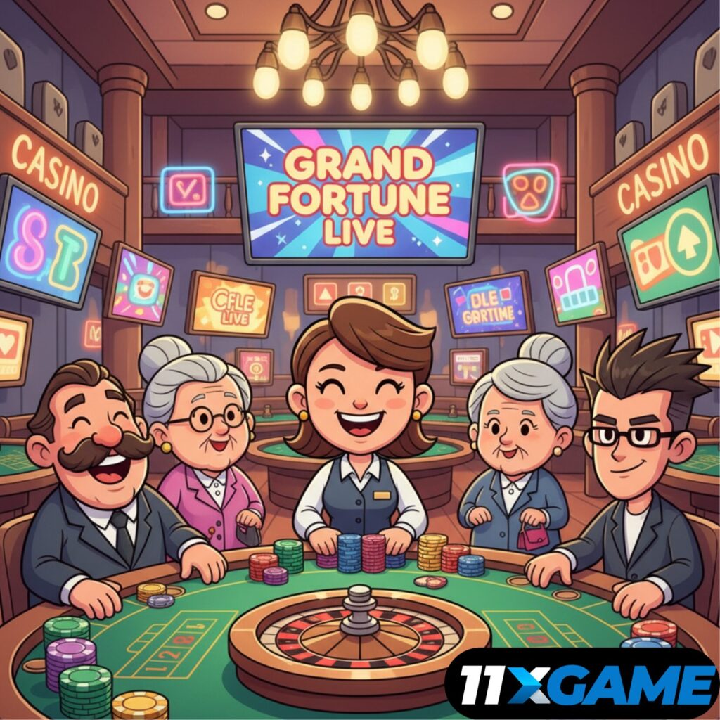 Live casino gambling