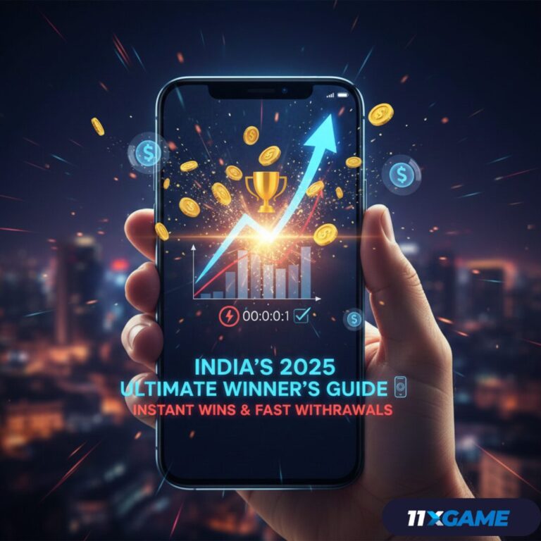 Best ranked real money betting apps India guide banner showing mobile phone with cricket, football and casino icons