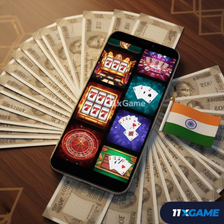 Mobile casino games list 2025 showing top mobile slots, table games, crash games, and live dealer options popular among Indian real-money players.