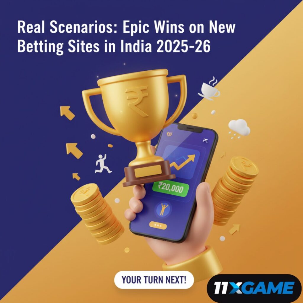 Real Scenarios: Epic Wins on New Betting Sites in India 2025-26 💰