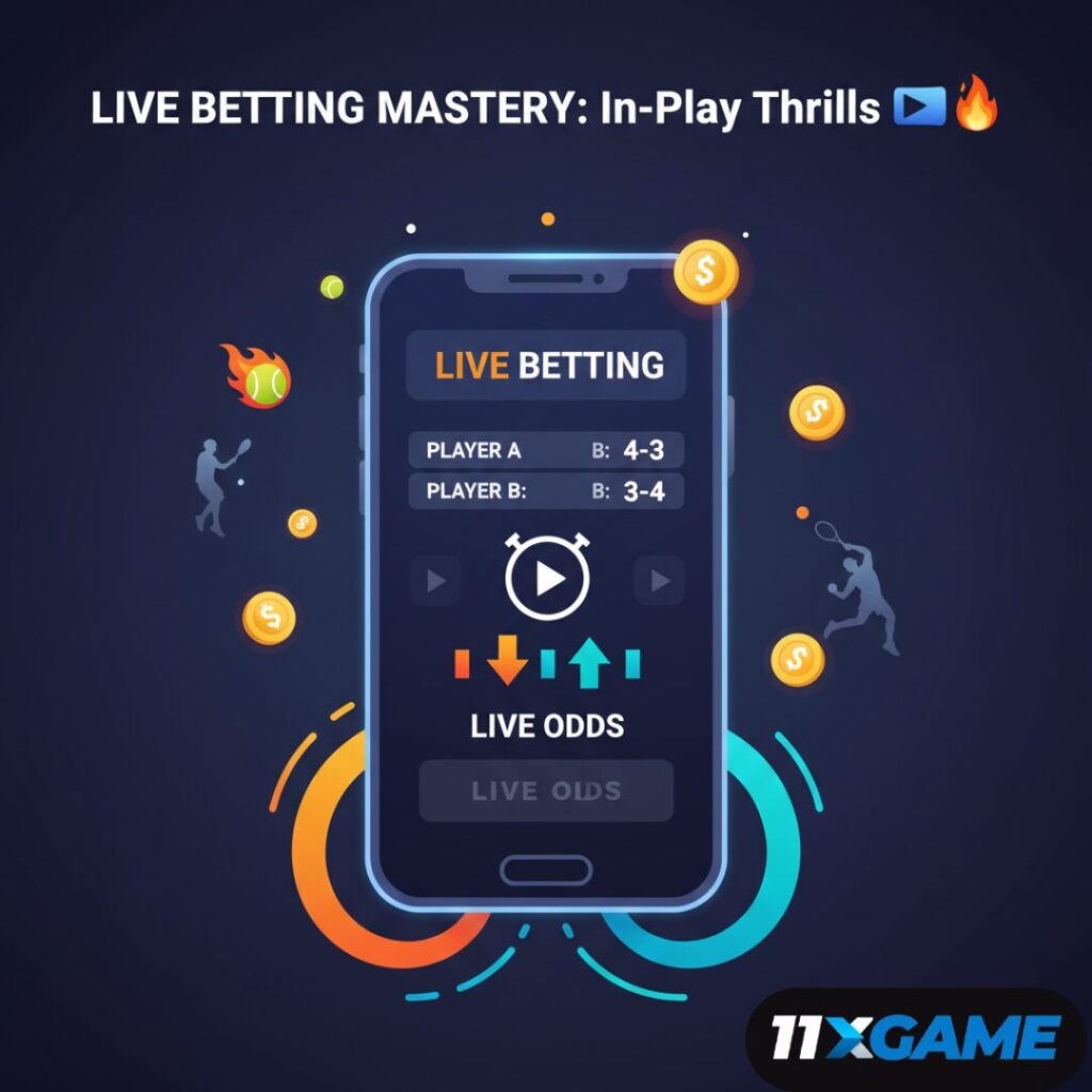 Live Betting Mastery: Betting Tennis Tips for In-Play Thrills 🎥🔥