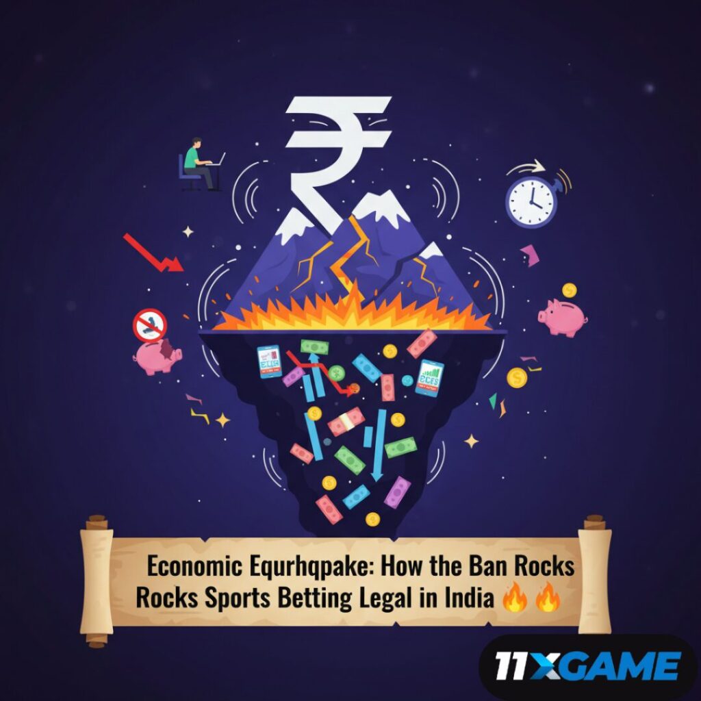Economic Earthquake: How the Ban Rocks Sports Betting Legal in India ๐ฐ๐