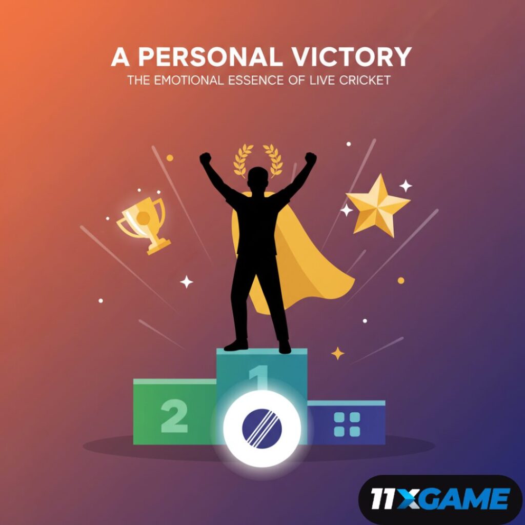 Why Live Match Cricket Today Feels Like a Personal Victory 🏅