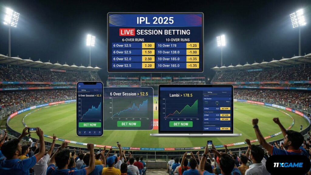 cricket betting session market strategy