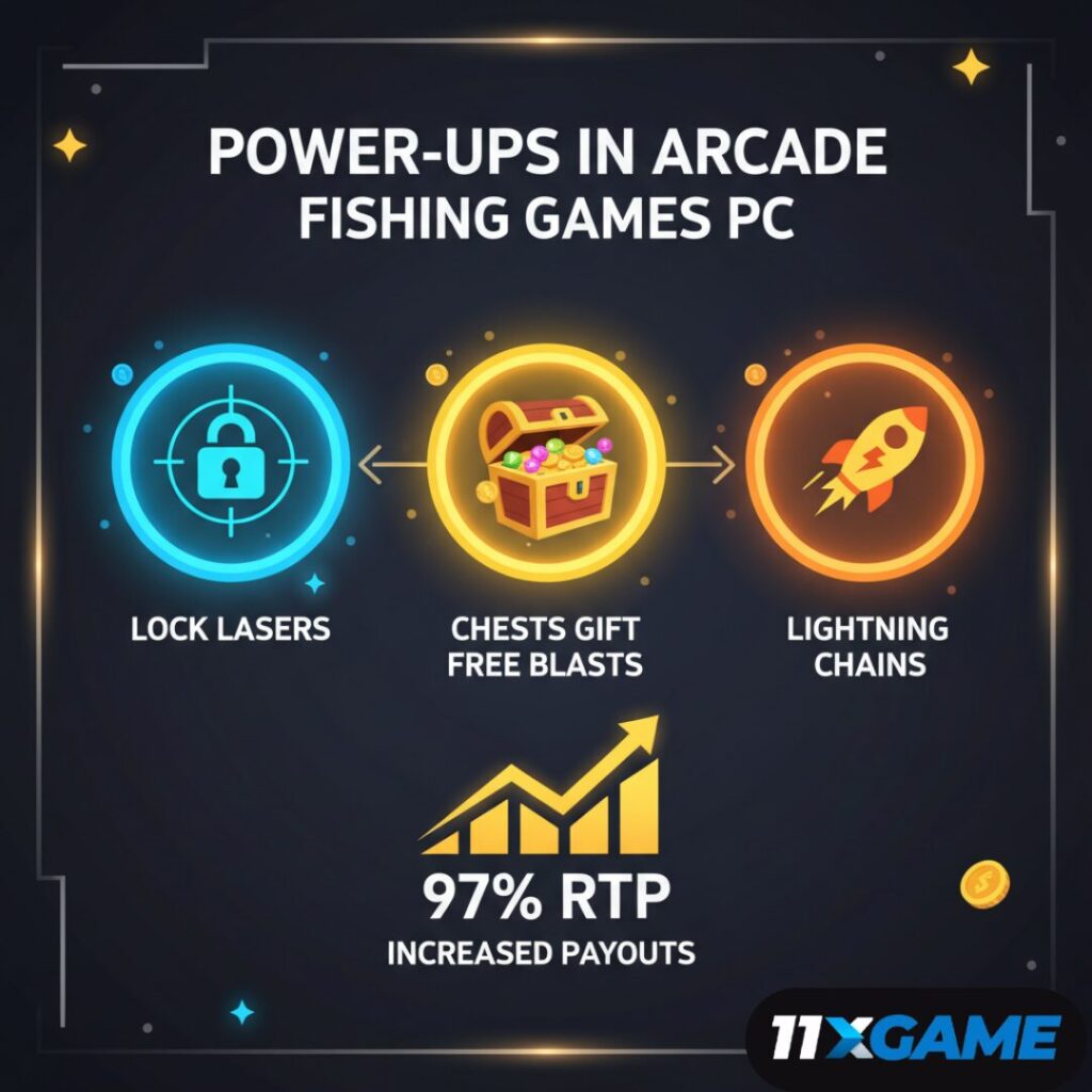 Power-Ups in Arcade Fishing Games PC ๐